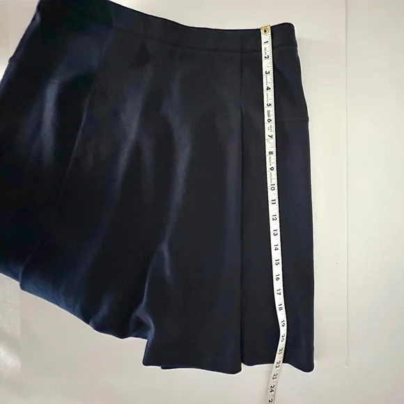 Atea Oceanie Navy Blue Flared A-Line Mini Skirt Women Size 40 / US 8 Minimalist - Picture 14 of 15